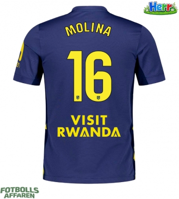 Atletico Madrid Nahuel Molina #16 Bortatröja 2025-26 Kortärmad
